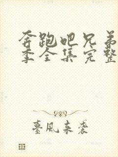 奔跑吧兄弟第八季全集完整版封面