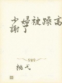 少妇被躁高潮内谢了封面