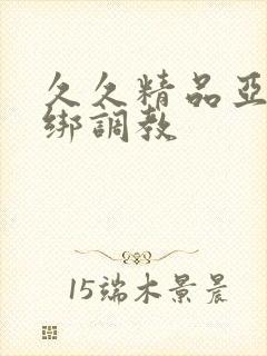 久久精品亚洲捆绑调教