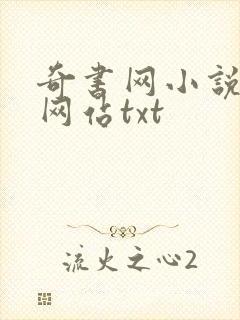 奇书网小说下载网站txt