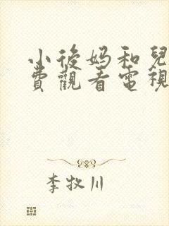 小后妈和儿子免费观看电视剧全集