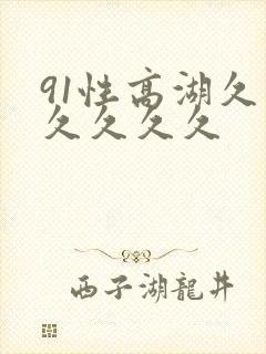91性高湖久久久久久久