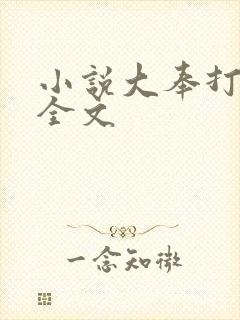 小说大奉打更人全文封面