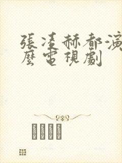 张凌赫都演过什么电视剧