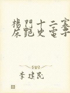 杨门十二寡妇肉床艳史电子书