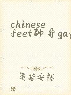 chinesefeet帅哥gay