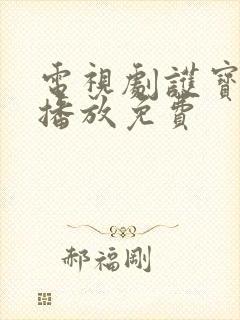 电视剧护宝寻踪播放免费