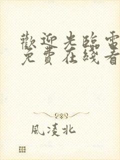 欢迎光临电视剧免费在线看封面