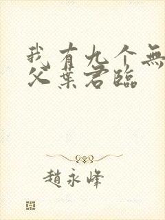 我有九个无敌师父叶君临封面