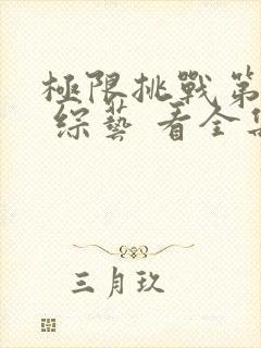 极限挑战第十季 综艺 看全集