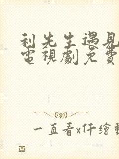 利先生遇见爱情电视剧免费观看封面