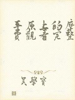 平原上的摩西免费观看完整版高清