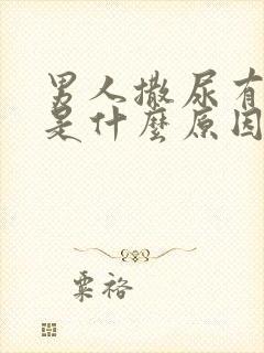 男人撒尿有点痛是什么原因引起的