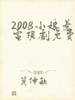 2008小娘惹电视剧免费