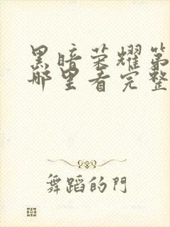 黑暗荣耀第二季哪里看完整版