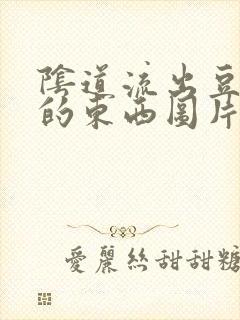 阴道流出豆腐渣的东西图片