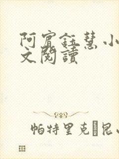 阿宾钰慧小说全文阅读