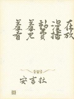 羞羞动漫在线观看免费播放