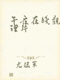 午夜在线观看伦理片