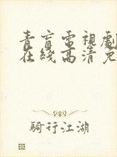 青盲电视剧全集在线高清免费观看剧情封面