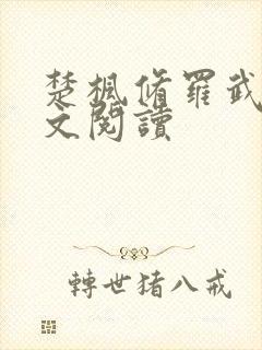 楚枫修罗武神全文阅读封面