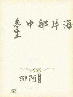 梦中那片海肖春生