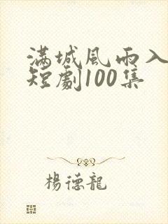 满城风雨入东宫短剧100集