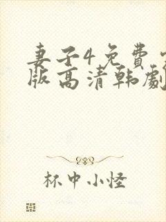 妻子4免费完整版高清韩剧观看