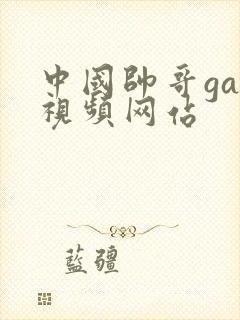 中国帅哥gay视频网站封面