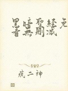 黑暗圣经免费观看无删减封面