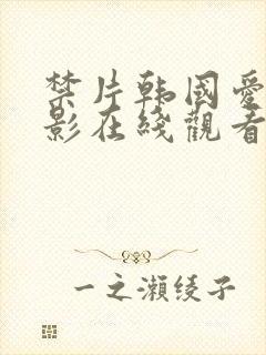 禁片韩国爱情电影在线观看