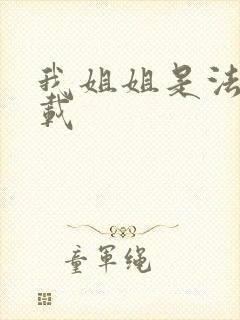 我姐姐是法官下载