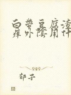 白带豆腐渣状瘙痒外阴用什么药