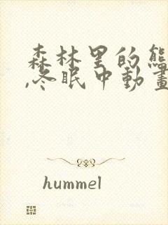 森林里的熊先生,冬眠中动画封面