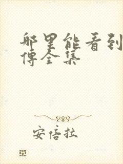 哪里能看到藏海传全集