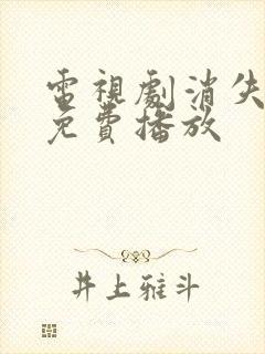 电视剧消失的她免费播放