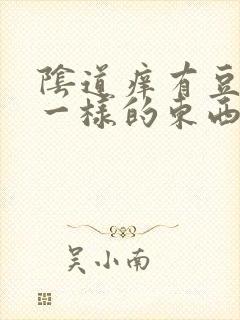 阴道痒有豆腐渣一样的东西