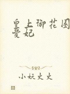 皇上御花园中要爱妃