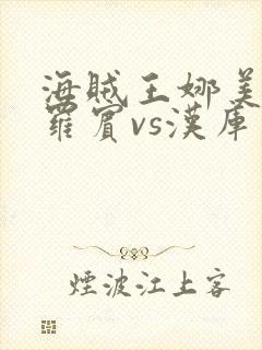 海贼王娜美vs罗宾vs汉库克漫画封面