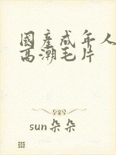 国产成年人午夜高潮毛片封面