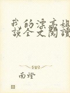 我的漂亮姐姐小说全文阅读