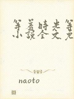 等着时光等着你小说全文免费阅读