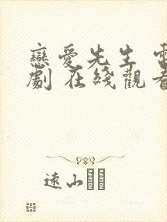 恋爱先生 电视剧 在线观看封面