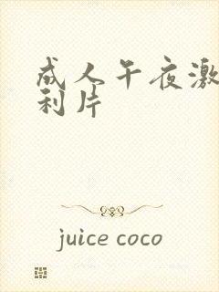 成人午夜激情福利片