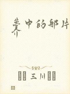 梦中的那片海简介