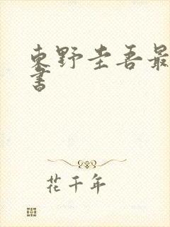 东野圭吾最好的书