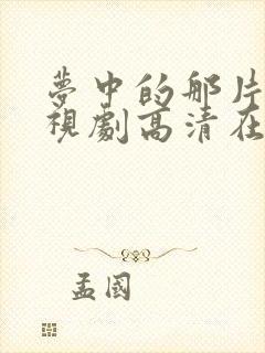 梦中的那片海电视剧高清在线播放