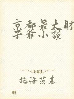 京都最大财阀太子爷小说