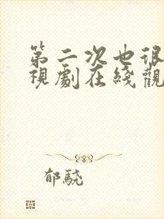 第二次也很美电视剧在线观看