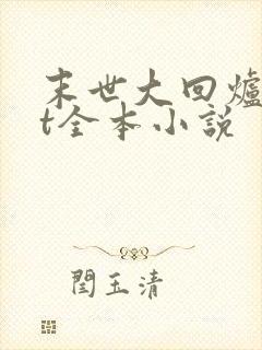 末世大回炉txt全本小说封面